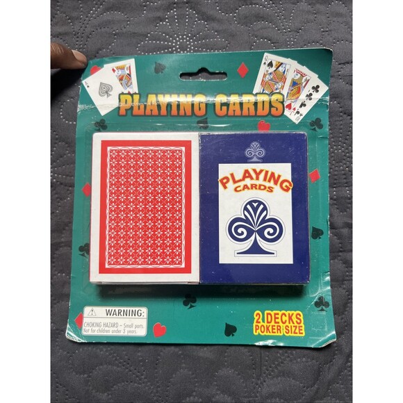 RARE Vintage 2005 Toy-O-Rama Poker Playing Cards 2 Decks New Sealed Home Gift - Picture 1 of 4